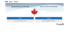 Desktop Screenshot of banting.fellowships-bourses.gc.ca